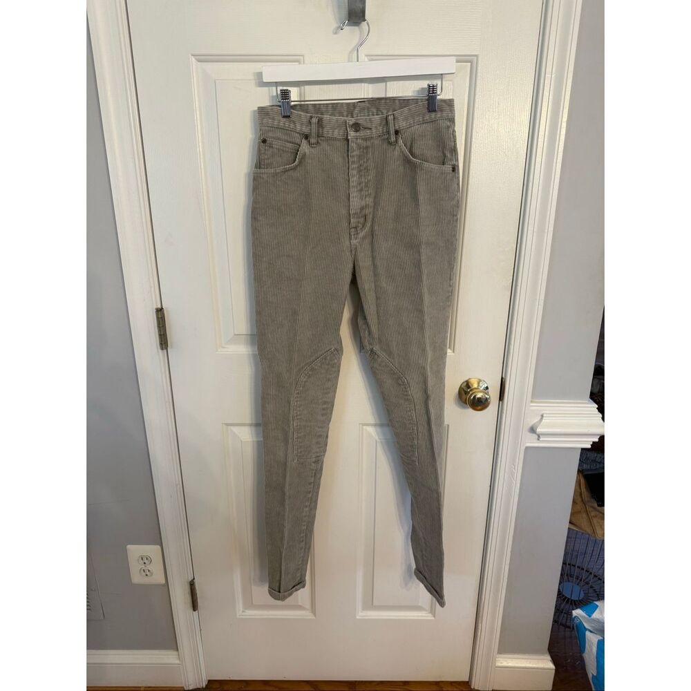 Vintage Miller’s Gray Wide Whale Riding Pants sz 30 EUC